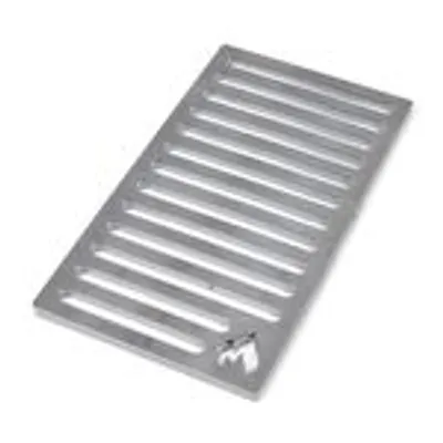 Obrázok produktu pre Rošt na kachle 15x26,5 cm z pevnej ocele - odolnejší ako liatinové rošty - pre kachle a krby