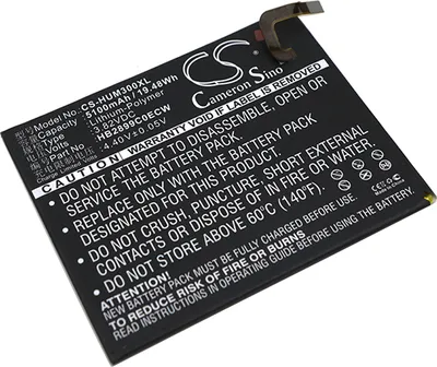 Produktbild von TECHTEK Akku Kompatibel mit [Huawei] BTV-DL09, BTV-W09, Mediapad M3 TD-LTE Ersetzt HB2899C0ECW