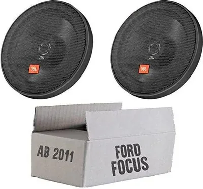 Produktbild von JBL STAGE2 624 | 2-Wege | 16,5cm Koax Lautsprecher - Einbauset passend für Ford Focus 3 Front Heck - justSOUND