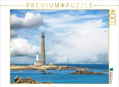 Produktbild von CALVENDO Puzzle Phare de I'Île Vierge | 1000 Teile Lege-Größe 64x48cm Foto-Puzzle für glückliche Stunden