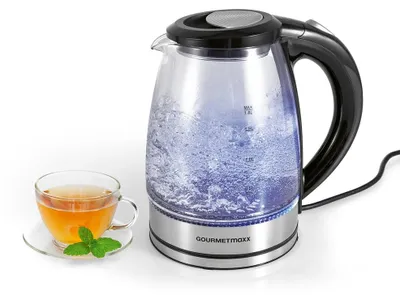 Image de Bouilloire en verre, 1,8 litre.
