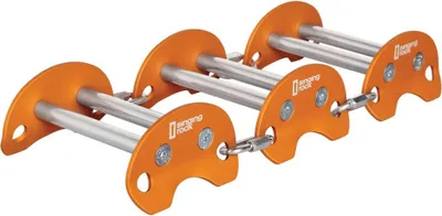 Kantenschutz Edge Roller von singing rock; orange; aus Aluminium; für Kletterseile.