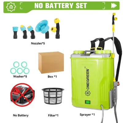 Produktbild von Elektrische Gartenspritze - Drucksprüher - 20 L - Für 18-V-Akku - Ohne Akku - Für Pflanzen und Rasen