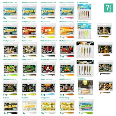 Produktbild von Lieblingsköder 7,5 cm – Grundfarben | Ultimate Collection klares Wasser