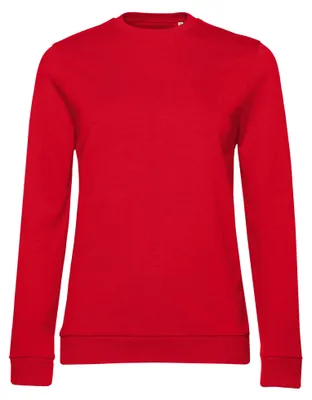 Image de B&C - Sweat-shirt à empiècements pour femme FK2404 (3XL) (rouge)