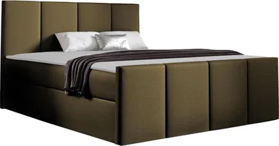 Produktbild von MIRJAN24 Boxspringbett Lars, Ehebett mit zwei Bettkästen, Doppelbett, Stilvoll Schlafzimmer (Zetta 297, Größe: 160x200 cm)
