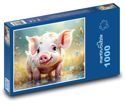 Obrázek produktu pro martinpuzzle - Puzzle 1000 - Malé prase
