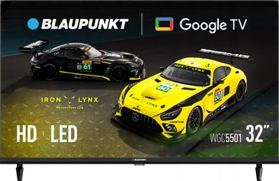 Zdjęcie produktu dla Blaupunkt 32WGC5501S BEZRAMKOWY 32 CALE LED HD SMART GOOGLE TV DVB-T2