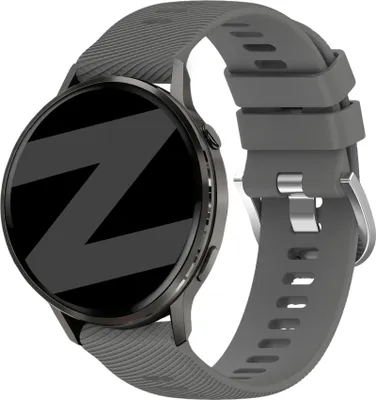 Produktbild von Bandz Silikonarmband „Deluxe“, passend für Garmin Vivoactive 4s / Vivomove 3s / Venu 4 (41 mm) / Venu 3s / Venu 2s / Forerunner 265s – Dunkelblau