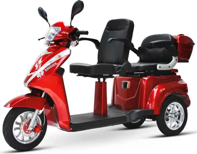 Produktbild von ECO ENGEL 503 Rot, 25 km/h Senioremobil Dreirad Roller