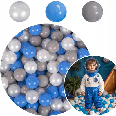 Obrázek produktu pro KiddyMoon Míčky do suchého bazénu 50 ks 7 cm