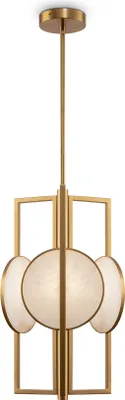 Produktbild von Maytoni Marmo Hängeleuchte Gold Marmor 3-flammig E14 dimmbar 40Wmax