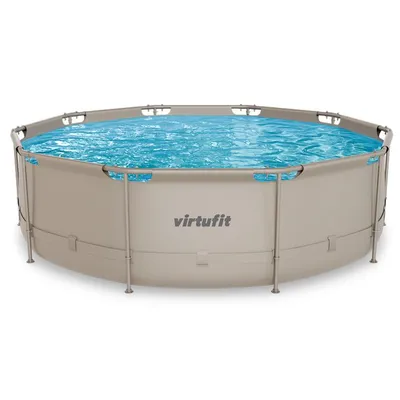 Produktbild von VirtuFit Rundpool Ø366 x 100 cm Beige