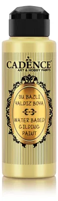 Obrázok produktu pre Akrylová farba Cadence metalická 500 ml - zeleno-zlatá farba pre hobby