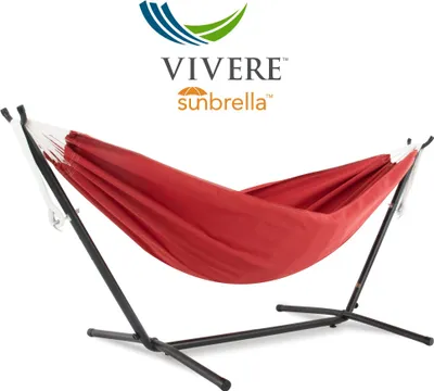 Produktbild von Vivere Combo Sunbrella Hängematte mit Ständer (280 cm)