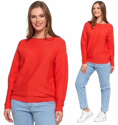 Productafbeelding van Damespullover van breiwerk, van viscose, losvallende pasvorm, comfortabel, modieus, kleur: marineblauw
