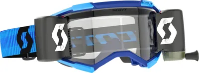 Produktbild von Scott Fury WFS Roll-Off Motocross Brille, blau/schwarz, Einheitsgröße