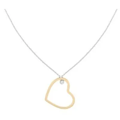Obrázek produktu pro Zweifarbiger Sluiv nhrdelnk se srdkem Minimal Hearts 2780759