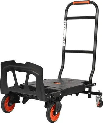 Zdjęcie produktu dla Składany wózek transportowy 2 w 1 – przenośny, idealny do przeprowadzki, kompaktowy