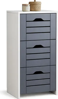 Obrázek produktu pro Střední skříňka se třemi zásuvkami Flonali 76x38x28