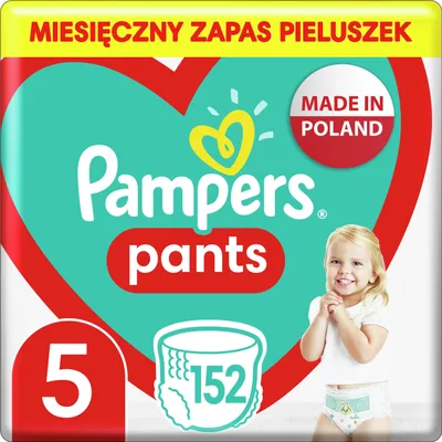 Produktbild von Pampers Windeln Pants Monthly Box 5, 12-15kg, 152szt.