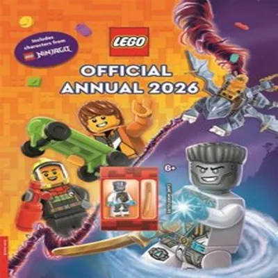 Imagen del producto de LEGO® Books. Official Annual 2026 (with Zane LEGO NINJAGO® minifigure)