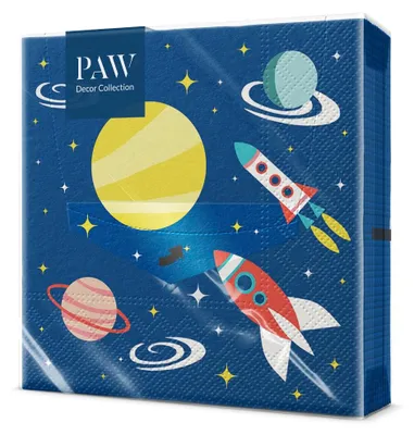 Produktbild von Nassau Decoupage-Serviette Space 33 × 33 cm