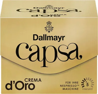 Image de Dallmayr Capsa Crema d'Oro | 10 Nespresso® comp. Capsules