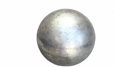 Produktbild von UHRIG Eisen Hohlkugel Ø 60mm, hohle, dickwandige Kugel, Stahlkugel für z.B. Zaunpfosten, Geländer, Garten Tor uvm.