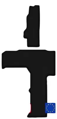 Immagine prodotto di Set di tappeti, design leggero, facile da installare, nero