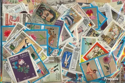 Produktbild von Briefmarken Sharjah 300 verschiedene Marken