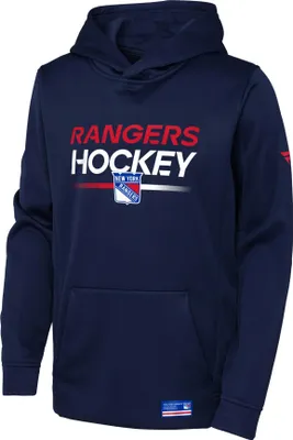 Produktbild von New York Rangers NHL Authentic Pro Hoodie mit Kapuze, Kinder-Sweatshirt, Größe: Kinder L (13 - 14 Jahre)