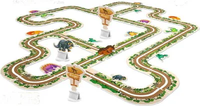 Image de Route - Autoroute des dinosaures - Puzzle 44 éléments