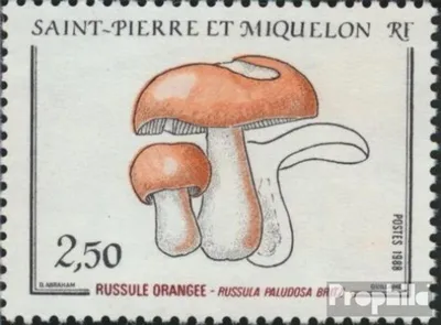 Produktbild von Briefmarken St. Pierre und Miquelon 1988 Mi 556 (kompl.Ausg.) postfrisch Pilze