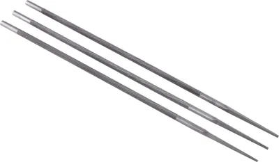 Productafbeelding van 3 stuks/set ronde vijlen voor het slijpen van kettingzagen (4 mm)