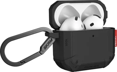 Obrázek produktu pro SKINARMA Mecha CE pouzdro pro AirPods 4 Black