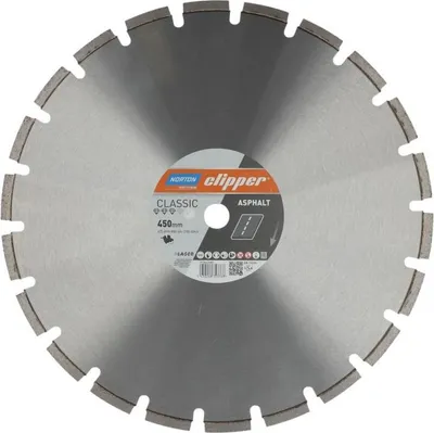 Zdjęcie produktu dla NORTON CLIPPER TARCZA DIAMENTOWA NORTON CLASSIC ASPHALT LASER 500mm X 25,4mm DO ASFALTU do NORTON CLIPPER CS1 OFICJALNY DYSTRYBUTOR - AUTORYZOWANY DEALER NORTON CLIPPER