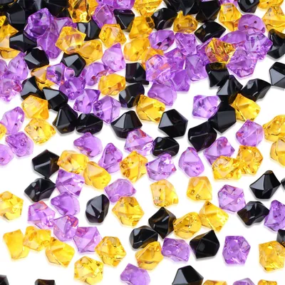 Productafbeelding van Acryldecoratie-diamanten - 14 mm diameter - Voor decoratie - 500 stuks in doos