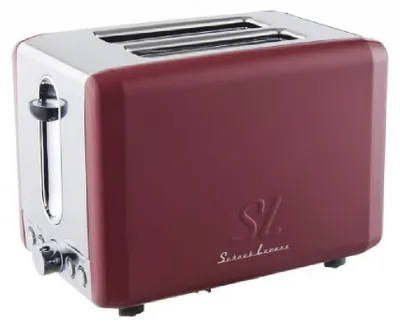 Produktbild von Schaub Lorenz Kompakt-Toaster 925 Watt Doppelschlitz weinrot matt