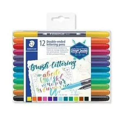 Obrázok produktu pre 5x STAEDTLER 3004 TB12 fixky s tenkou špičkou na písanie, 12 ks