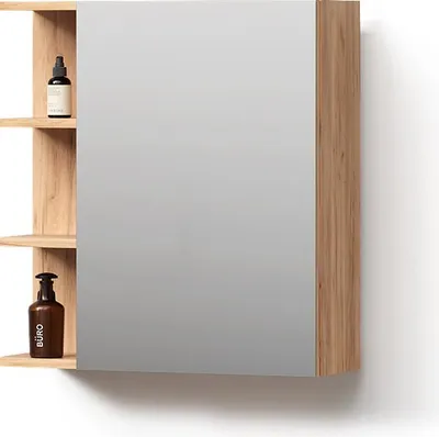 Produktbild von Spiegelschrank Livinity Fucino Goldkraft Eiche 62 x 64 cm, Model 56257