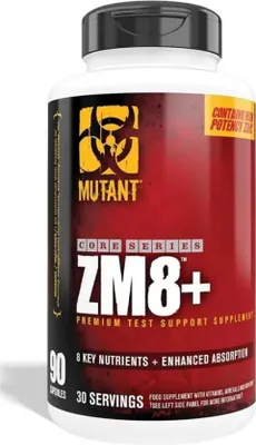 Produktbild von Mutant Mutant ZM8+ (90 Caps) Unflavored - Vitamine, Mineralien & Gesundheit - Vitamine & Mineralien-Komplex