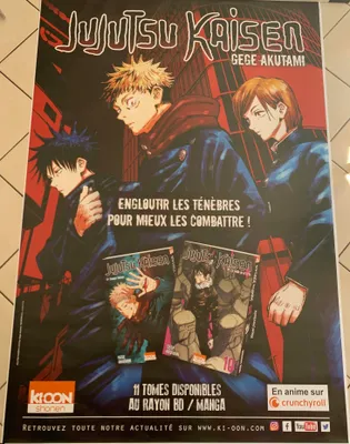 Immagine prodotto di Jujutsu Kaisen - Gege Akutami - Locandina/Poster - 118x175 cm