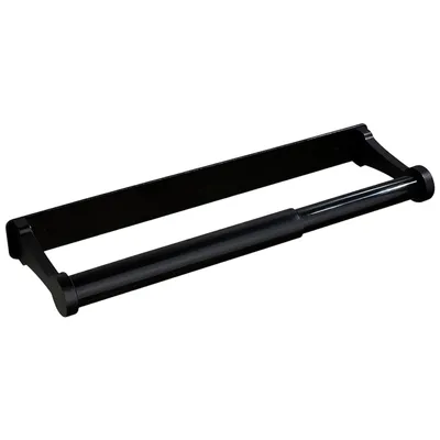 Küchenrollenhalter Ohne Bohren, 32 Cm Schwarz – Selbstklebend, Für Schrank & Wand