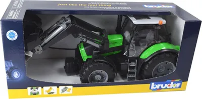 Immagine prodotto di Bruder 3081 Deutz Agrotron X720 con caricatore anteriore