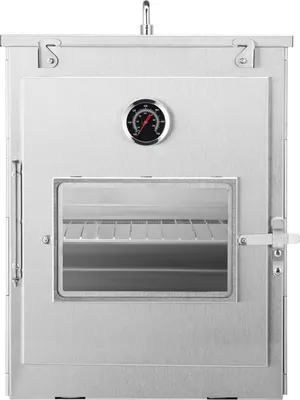 Immagine prodotto di SucceBuy Fornello da campeggio pieghevole in acciaio inox, fornello portatile da 30 litri a 3 livelli