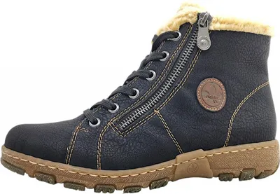 Produktbild von Rieker  Damenschuhe Schnürstiefel Schwarz Freizeit, Schuhgröße:42 EU