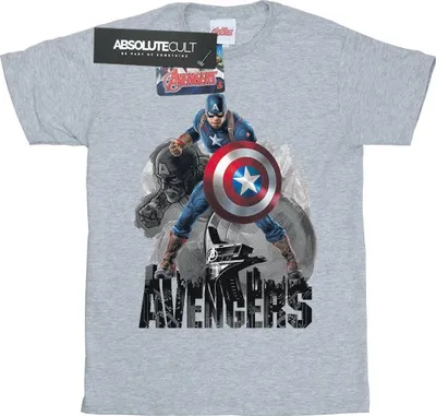 Produktbild von Marvel - T-Shirt für Herren BI12128 (M) (Grau)