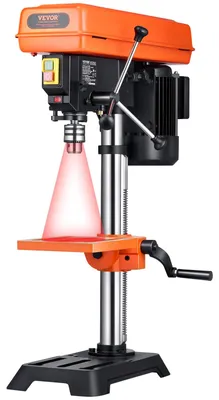 Produktbild von VEVOR 254 mm Tischbohrmaschine, 550 W Induktionsmotor, Säulenbohrmaschine mit 55