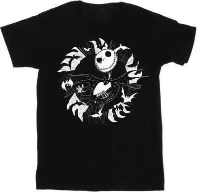 Produktbild von Disney - "Nightmare Before Christmas" T-Shirt für Damen BI50937 (XXL) (Schwarz)